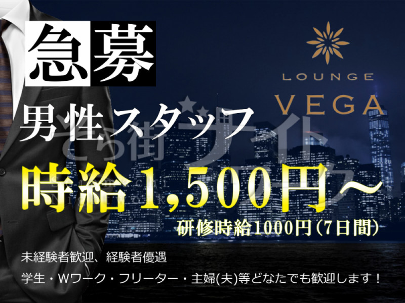 徳島 ボーイ・厨房 LOUNGE VEGA(ベガ)のバイト求人